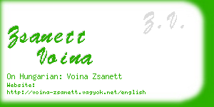 zsanett voina business card